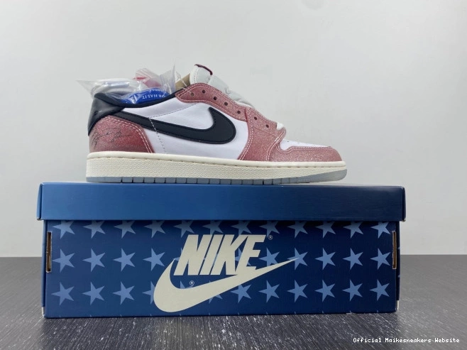 Official Maikesneakers 1 'RED FN0432-017 OG LOW X JORDAN AIR ROOM TROPHY BLACK' 0801